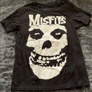 Misfits oversized band tee